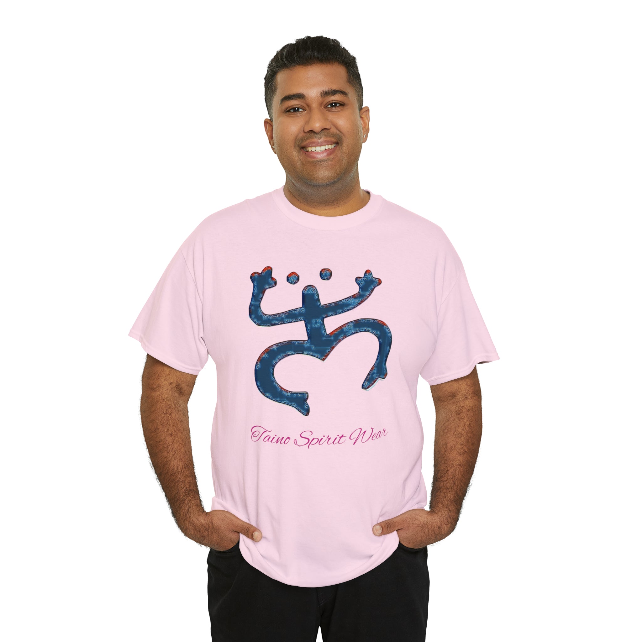 Taino Large Coqui Unisex Heavy Cotton Tee