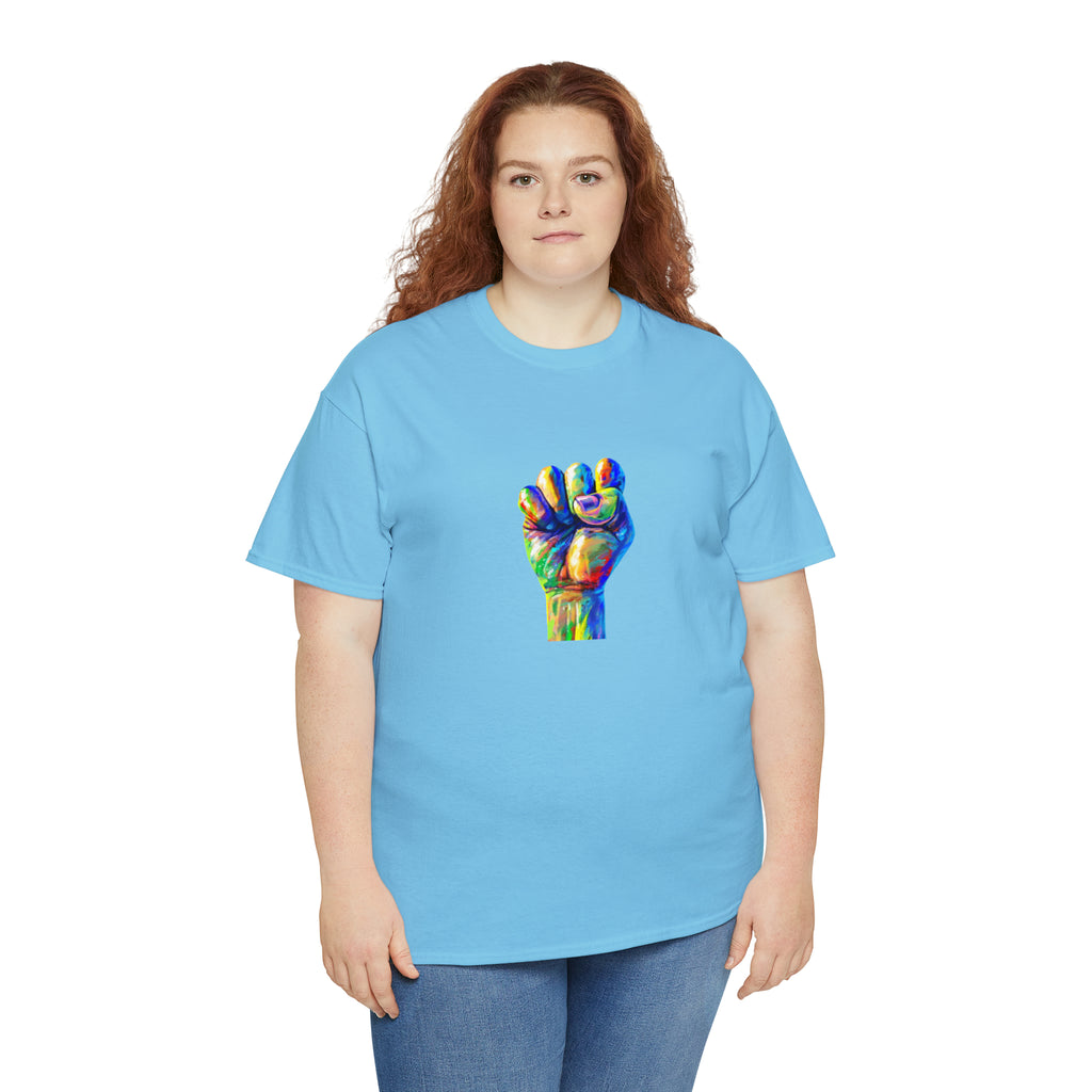 Power to The People Fist Unisex Heavy Cotton Tee