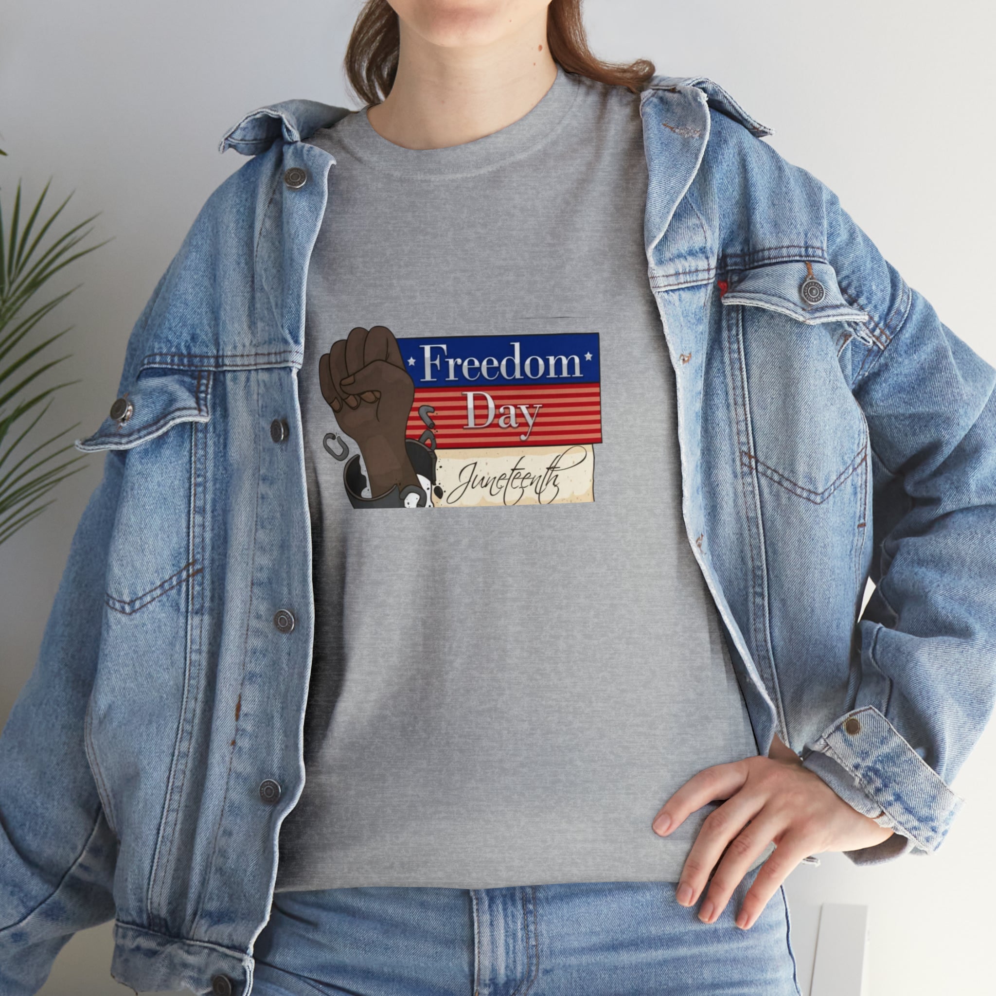 Juneteenth Freedom Day 2 Unisex Heavy Cotton Tee