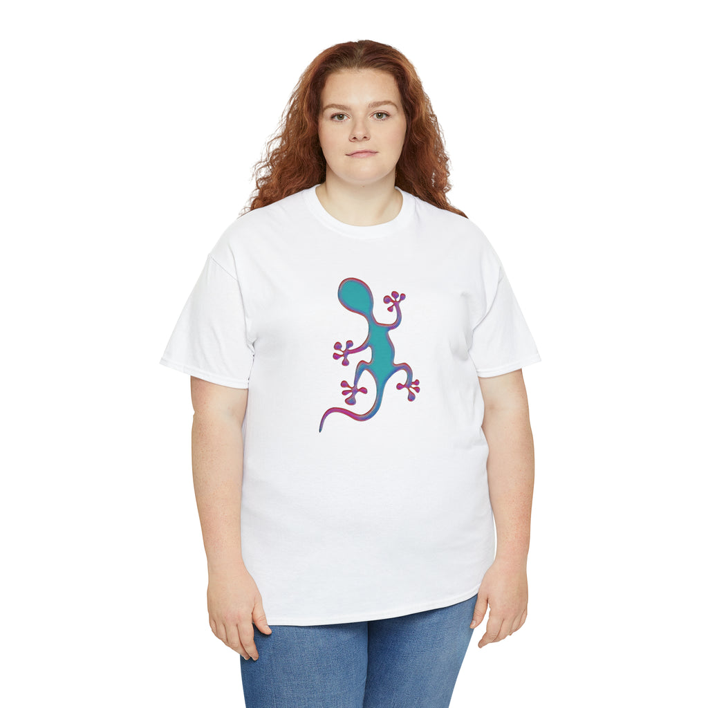 Taino-Inspired Salamander 2 Unisex Heavy Cotton Tee