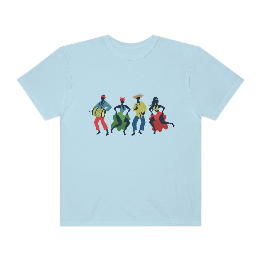 African Dancers Unisex Garment-Dyed T-shirt