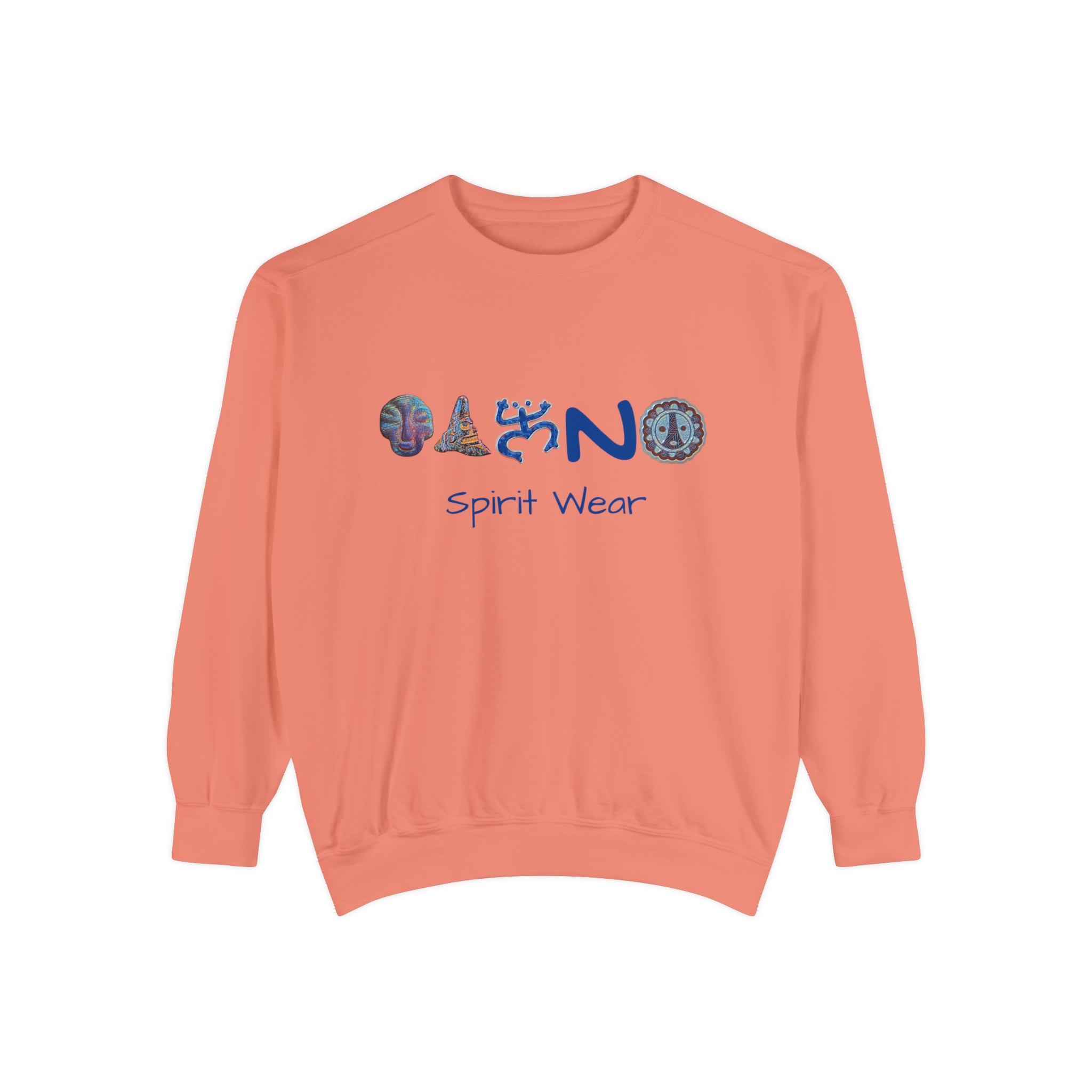 Taino Spirit Wear Symbols Unisex Garment-Dyed Sweatshirt