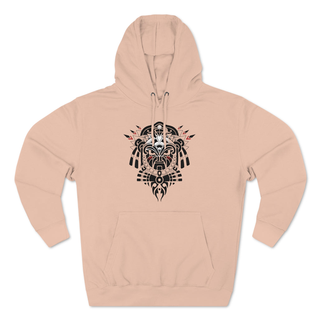 Tribal-Inspired Unisex Premium Pullover Hoodie