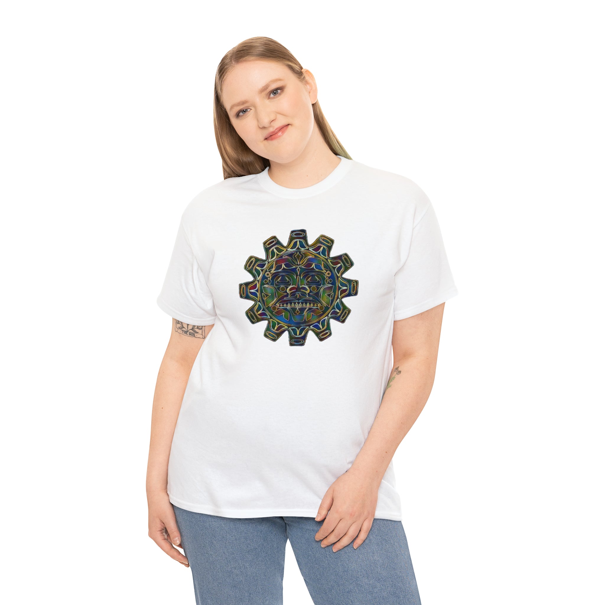 Taino Symbolism Unisex Heavy Cotton Tee