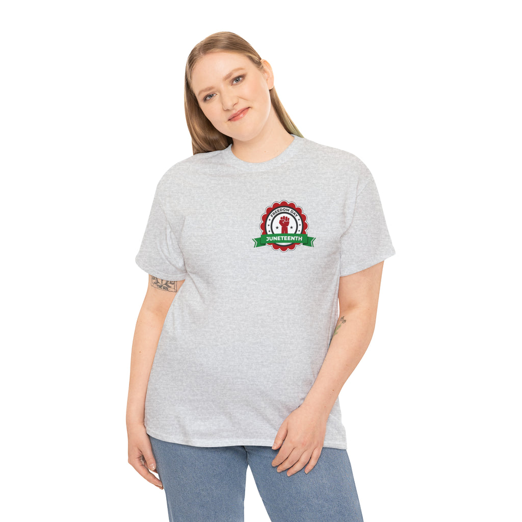 Juneteenth Freedom Day Unisex Heavy Cotton Tee