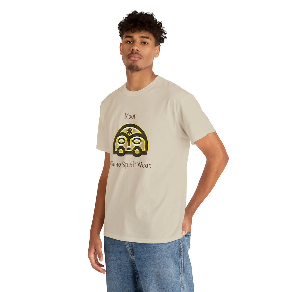 Taino Moon/ Puerto Rican Coqui Unisex Heavy Cotton Tee