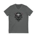 Tribal Warrior Unisex Jersey Short Sleeve V-Neck Tee