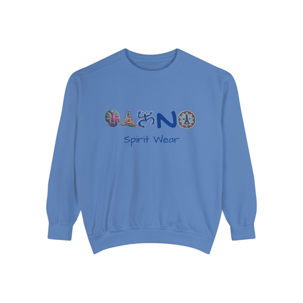 Taino Spirit Wear Symbols Unisex Garment-Dyed Sweatshirt
