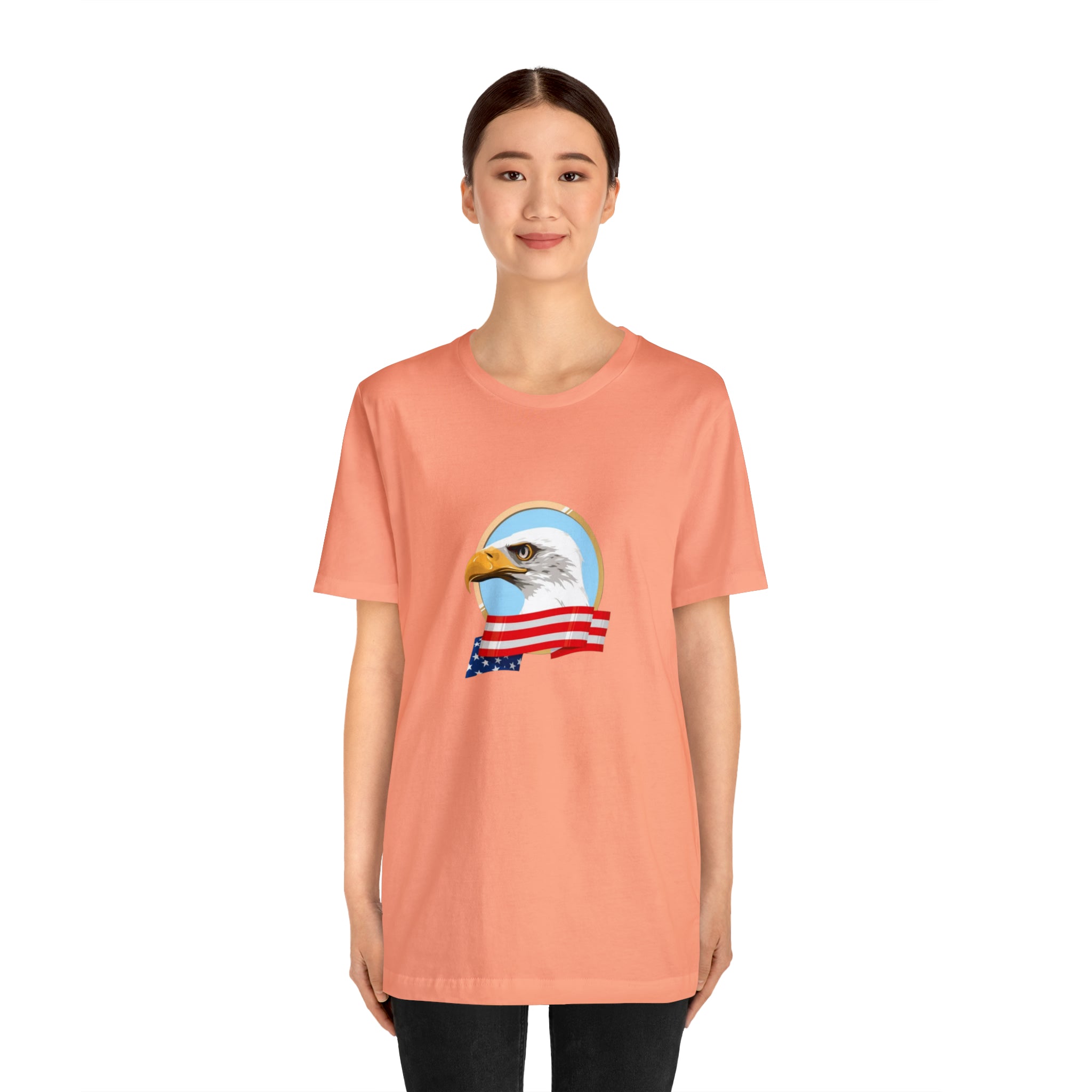 American Eagle Head Unisex Jersey Short Sleeve Tee