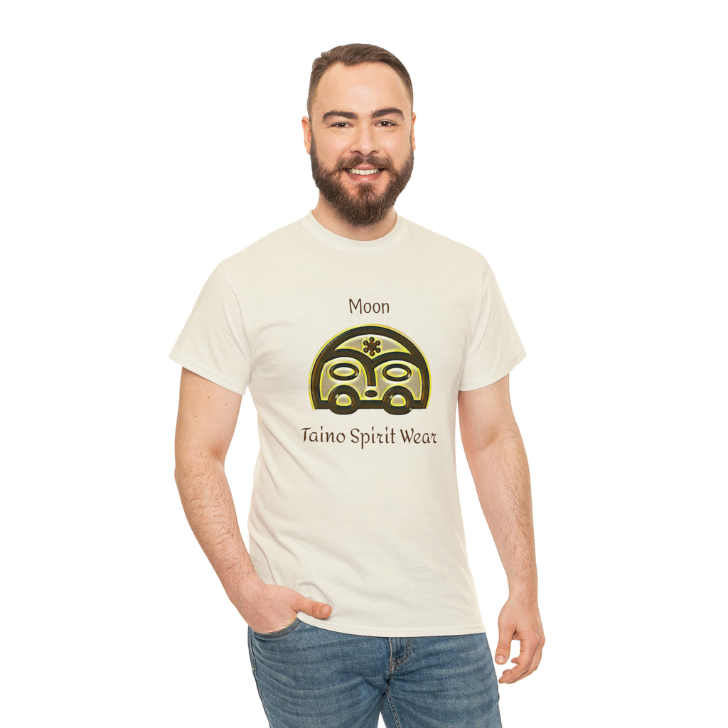 Taino Moon/ Puerto Rican Coqui Unisex Heavy Cotton Tee