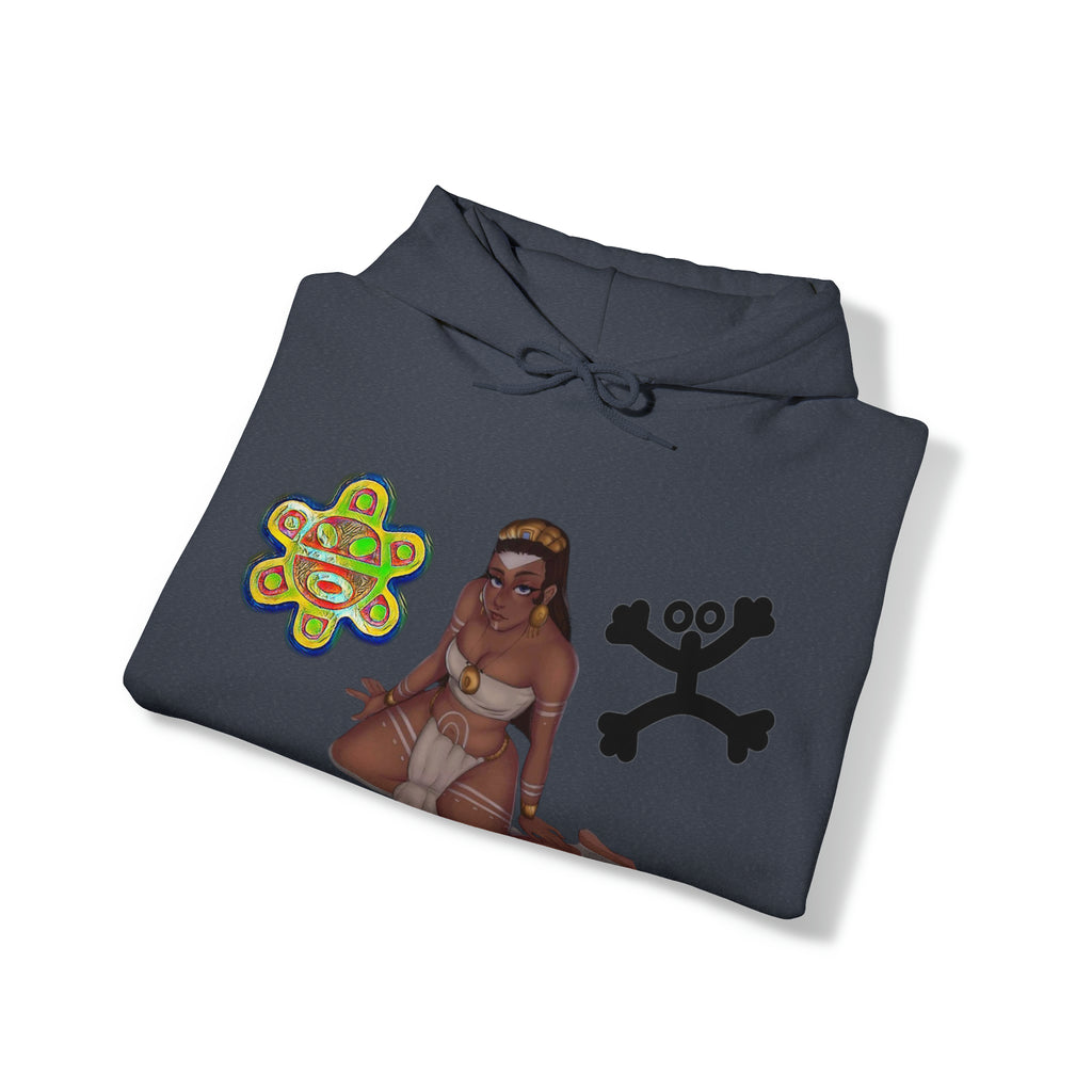 Taino Sun/Coqui/ Woman Warrior Unisex Heavy Blend™ Hooded Sweatshirt