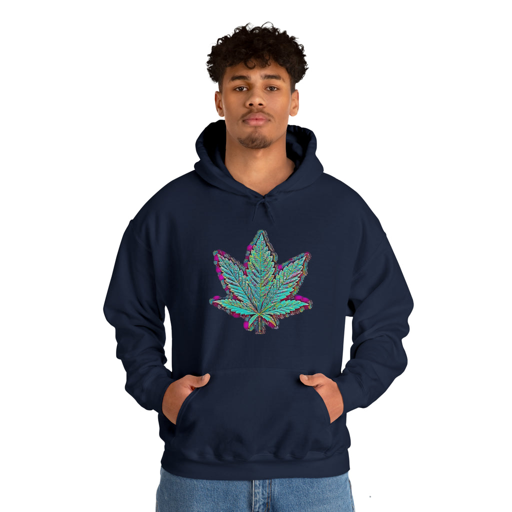 The Five Finger Leaf Unisex Heavy Blend™ Hooded Sweatshirt