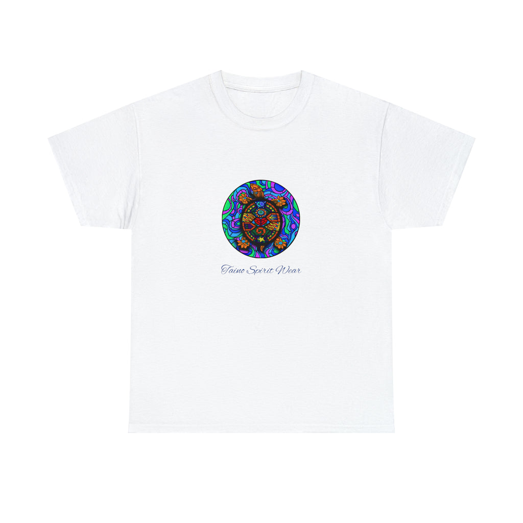 Taino-Inspired Turtle Unisex Heavy Cotton Tee