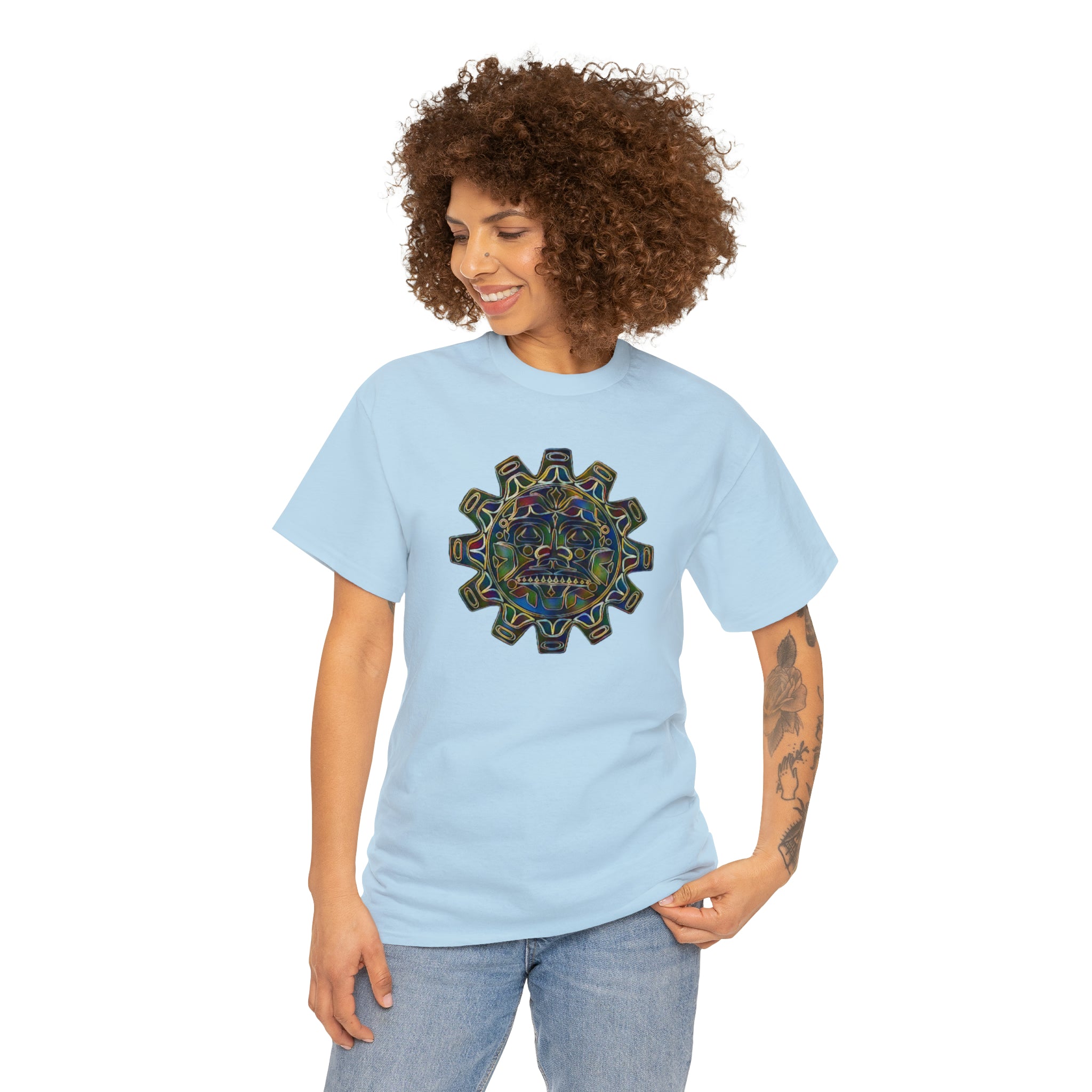 Taino Symbolism Unisex Heavy Cotton Tee