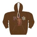Taino Coqui/Sun/Warrior Unisex Pullover Hoodie (AOP)