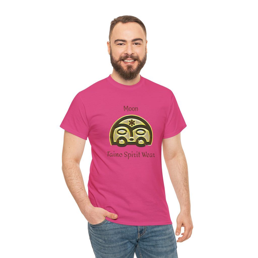 Taino Moon/ Puerto Rican Coqui Unisex Heavy Cotton Tee
