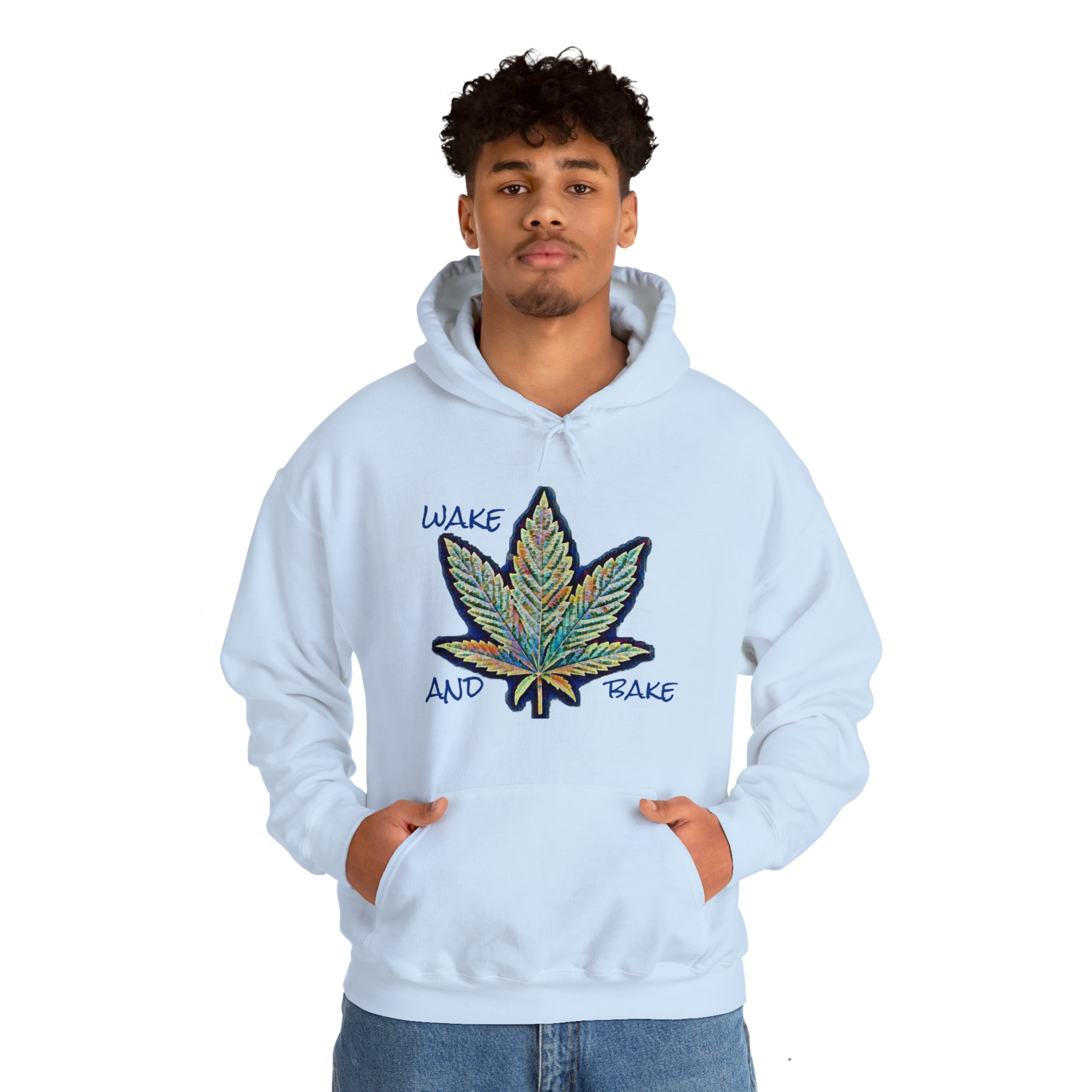 The Five Finger Leaf 2 Unisex Heavy Blend™ Hooded Sweatshirt