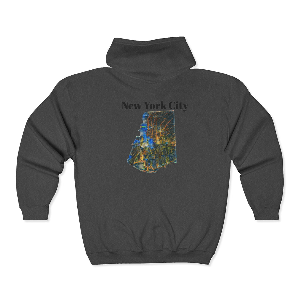 Mickey Boat Unisex Heavy Blend™ Full Zip Hooded Sweatshirt