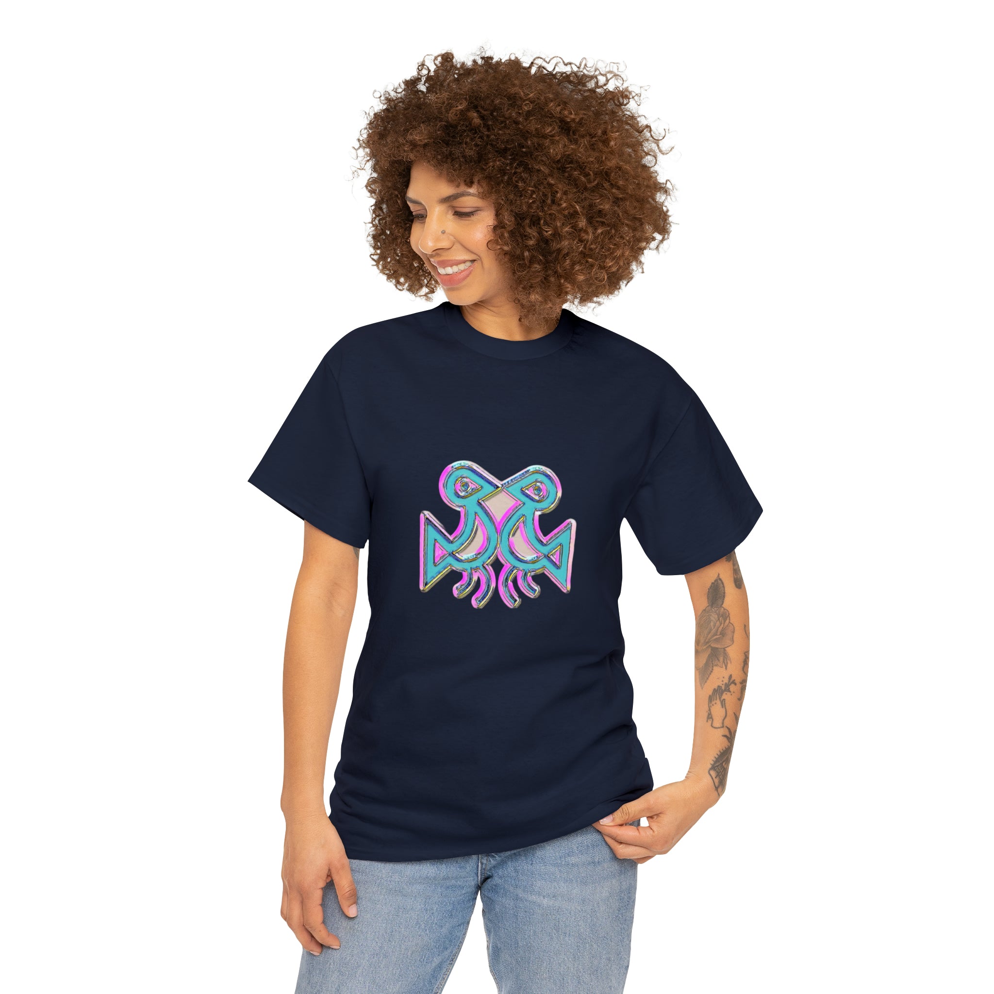 Taino Symbolism Unisex Heavy Cotton Tee