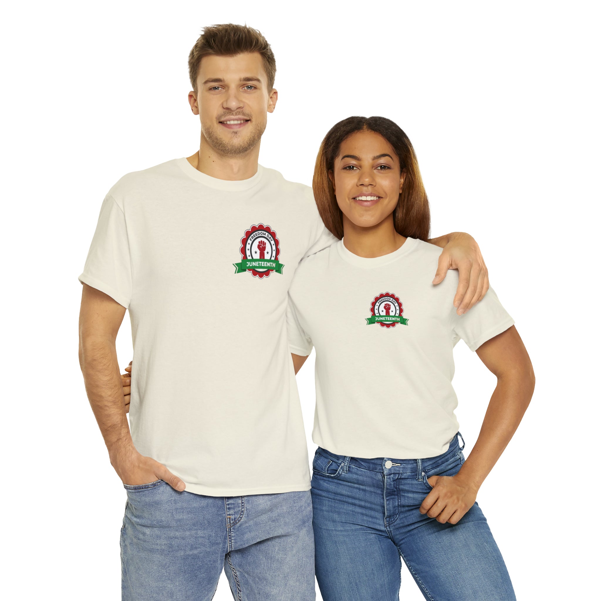 Juneteenth Freedom Day Unisex Heavy Cotton Tee