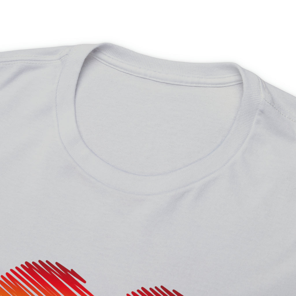 Love is Love Heart Unisex Heavy Cotton Tee