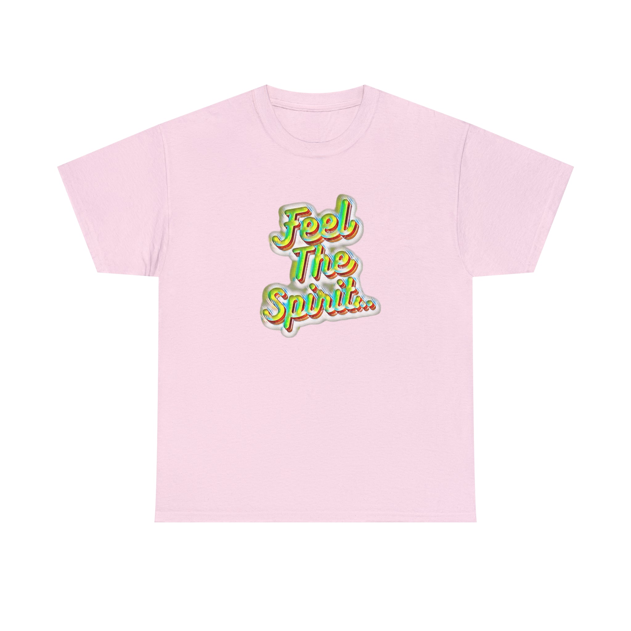Feel The Spirit Unisex Heavy Cotton Tee