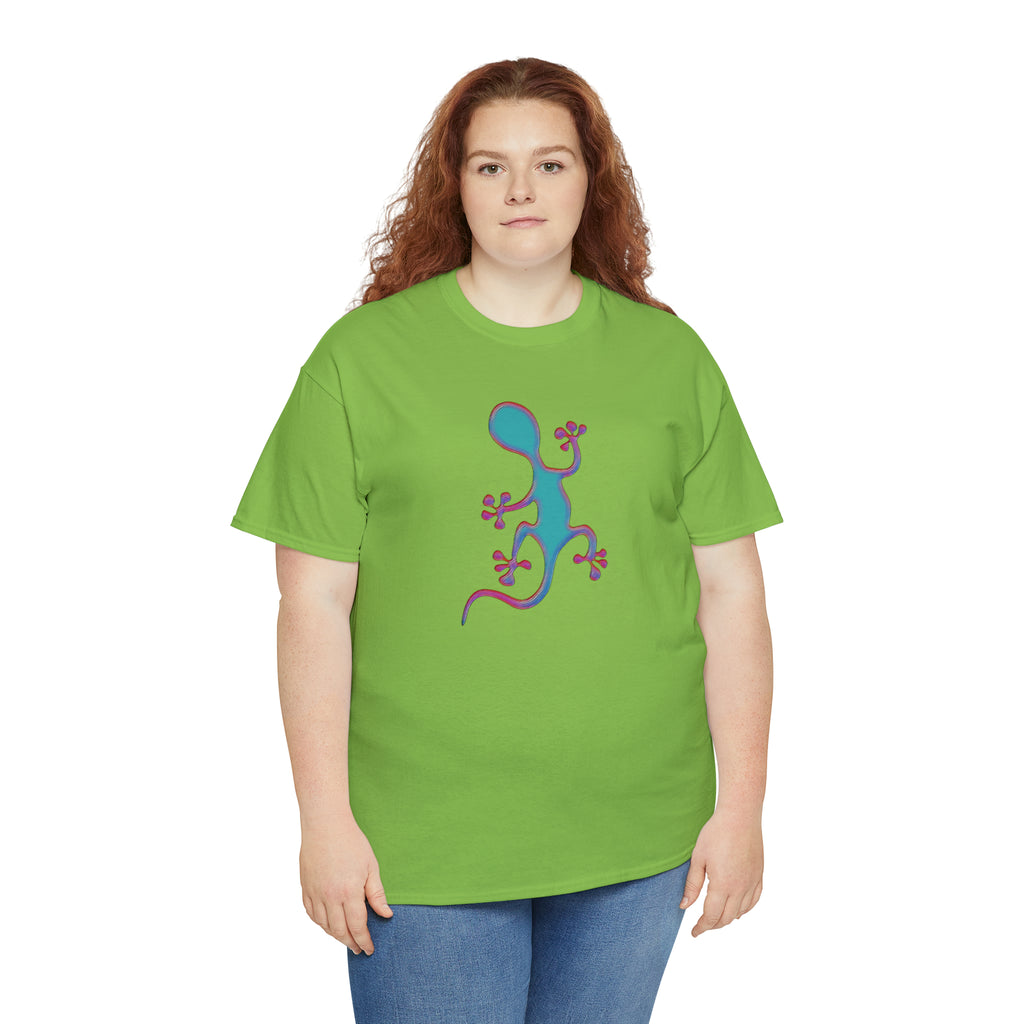 Taino-Inspired Salamander 2 Unisex Heavy Cotton Tee