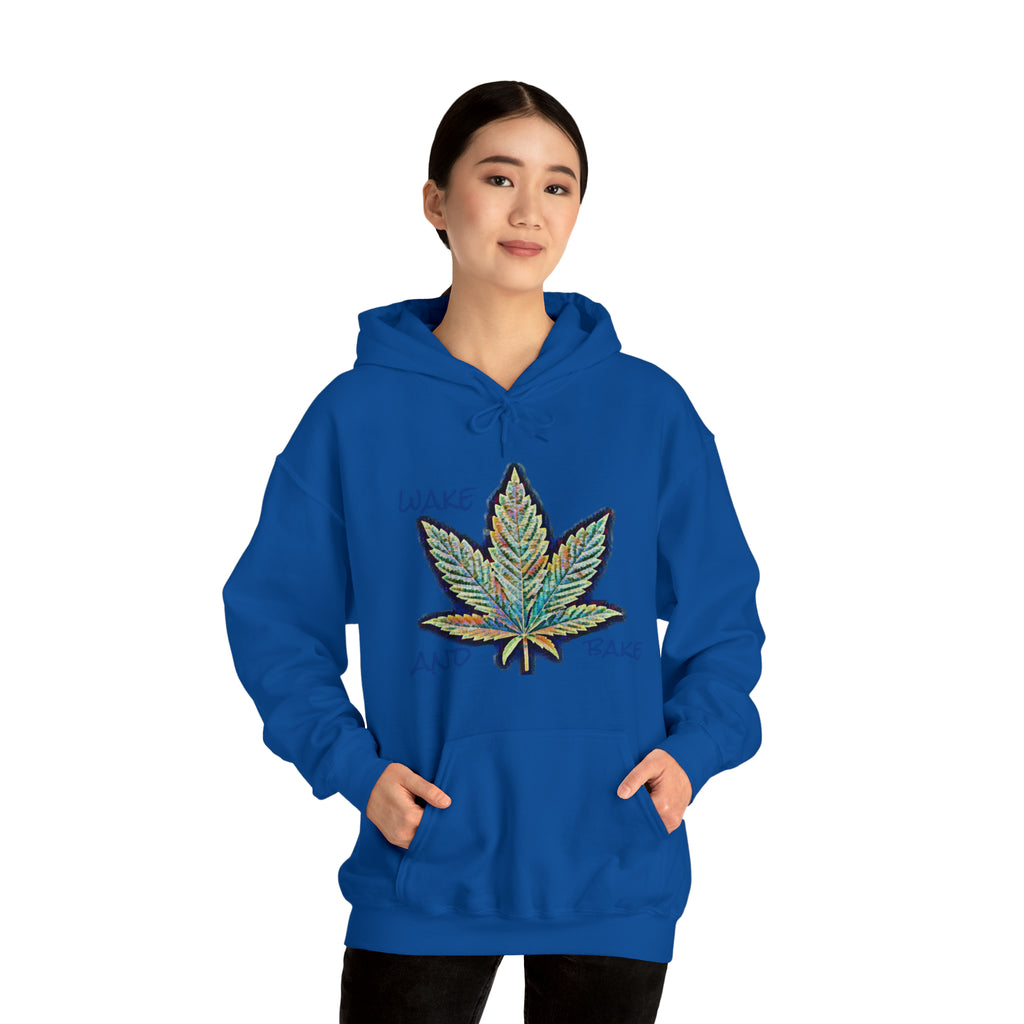 The Five Finger Leaf 2 Unisex Heavy Blend™ Hooded Sweatshirt