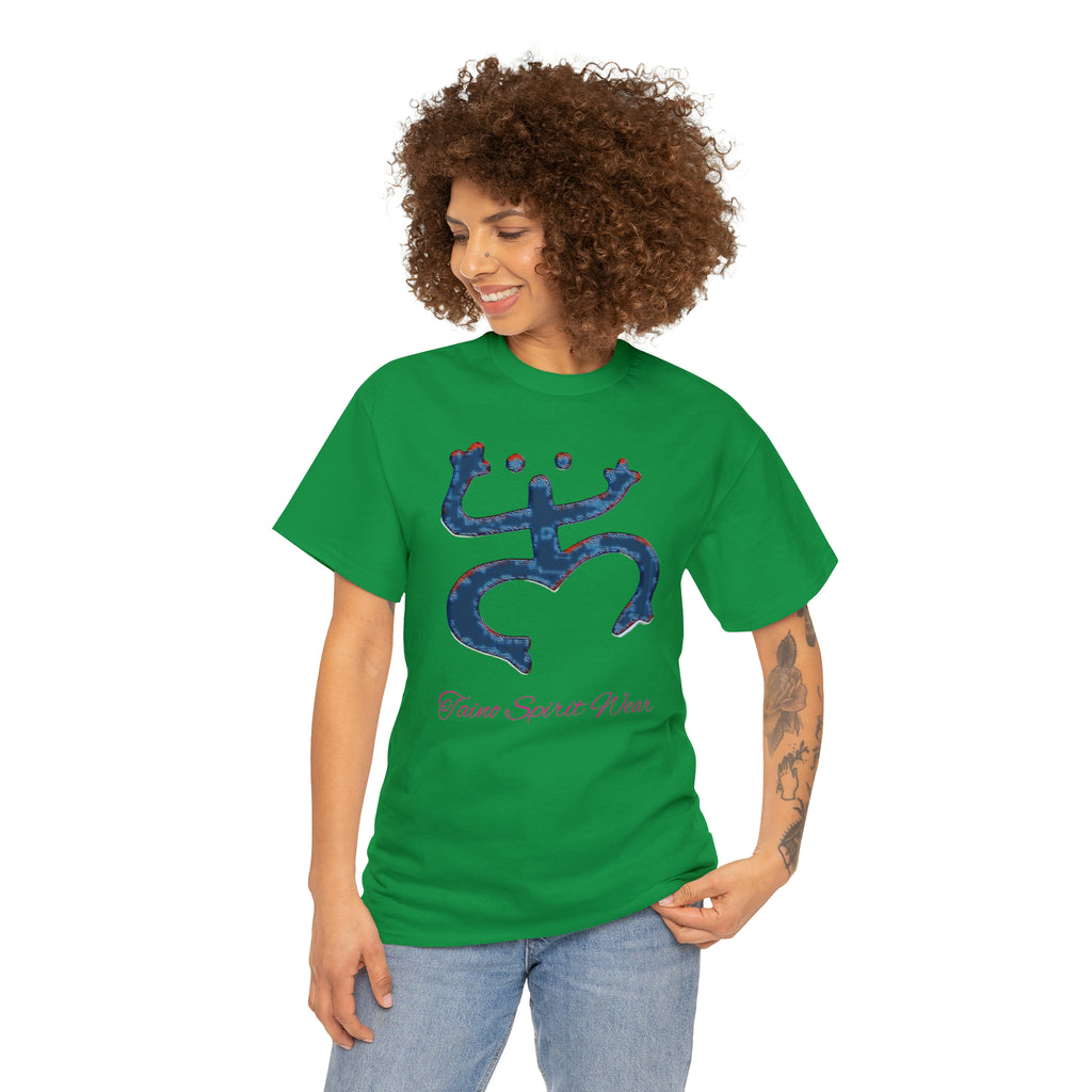 Taino Large Coqui Unisex Heavy Cotton Tee