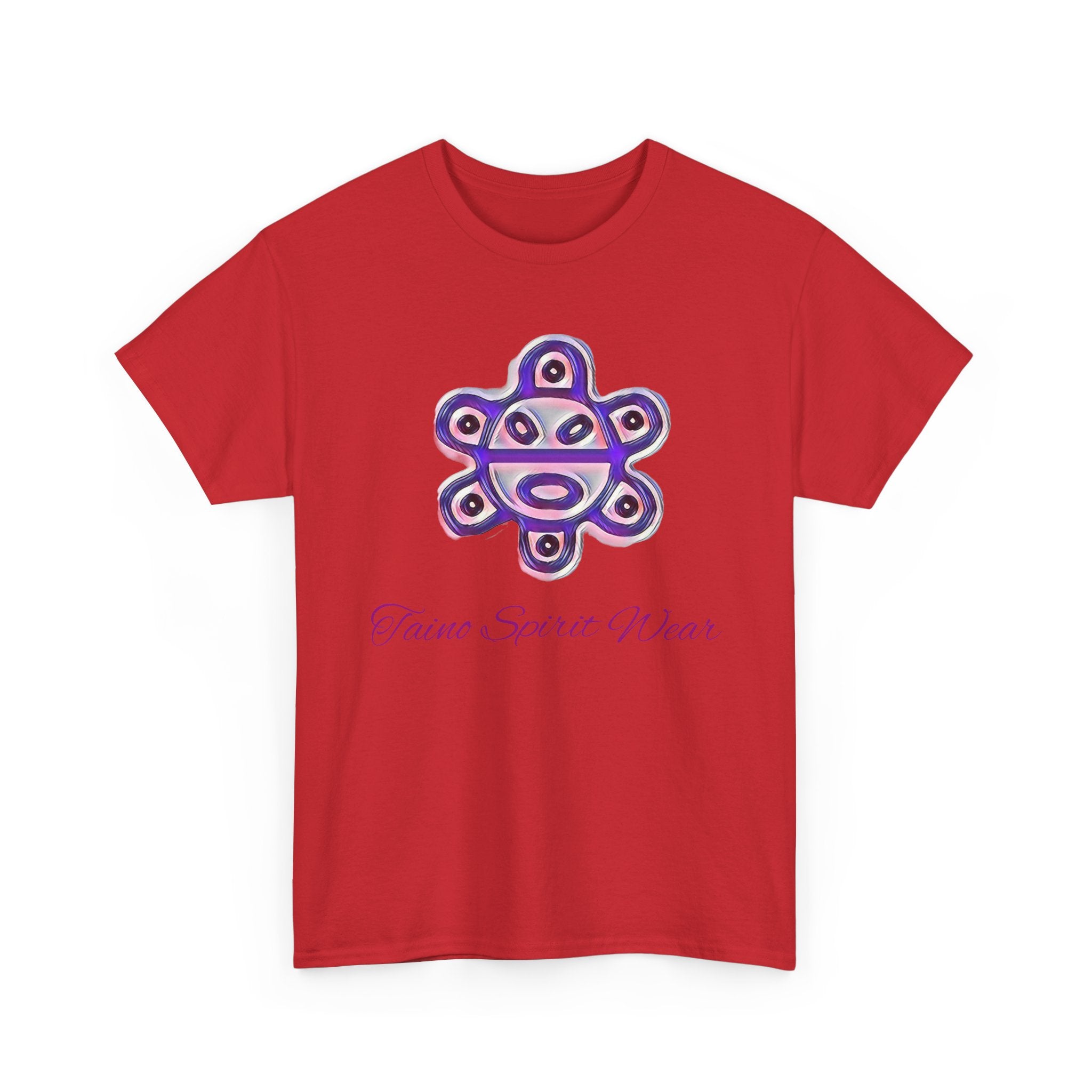 Taino Sun God Purple Tee