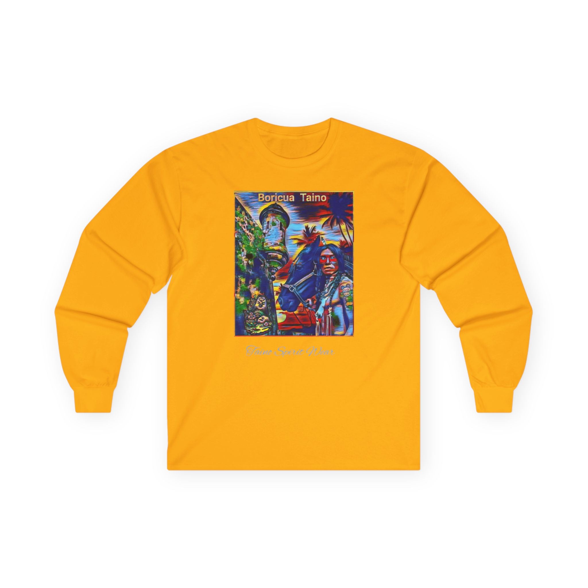 Taino Indian at El Morro Unisex Ultra Cotton Long Sleeve Tee