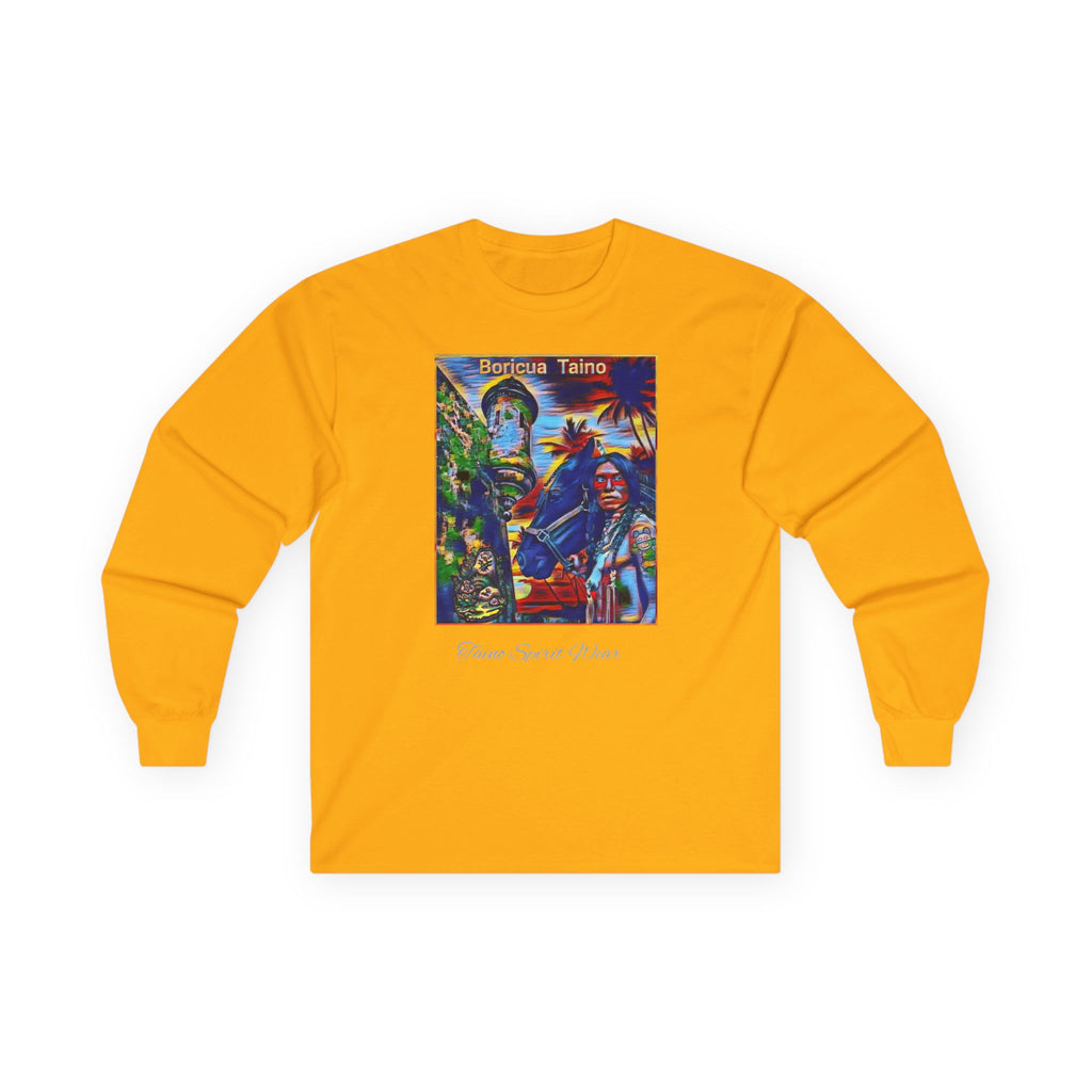 Taino Indian at El Morro Unisex Ultra Cotton Long Sleeve Tee