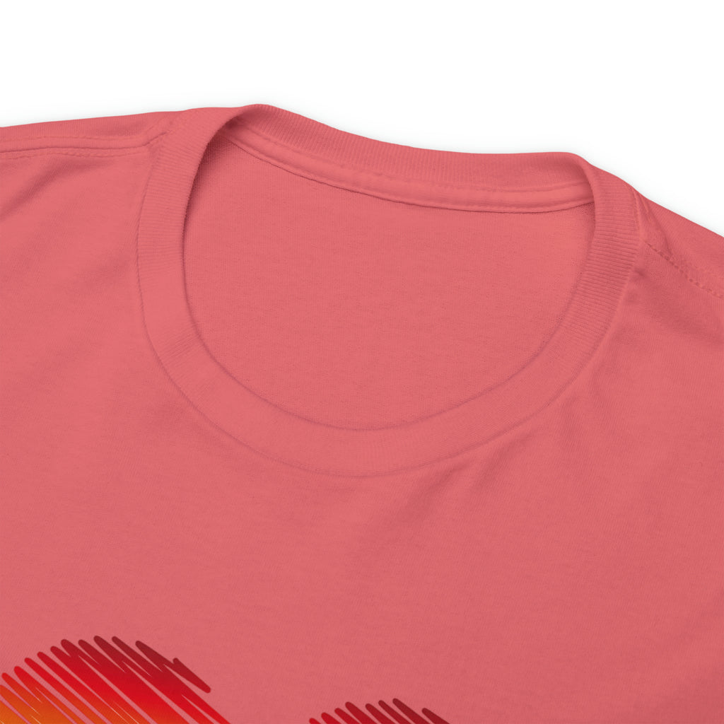 Love is Love Heart Unisex Heavy Cotton Tee