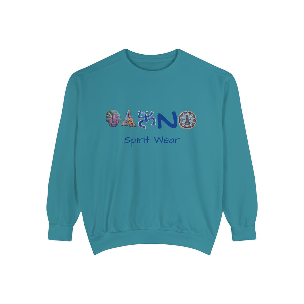 Taino Spirit Wear Symbols Unisex Garment-Dyed Sweatshirt