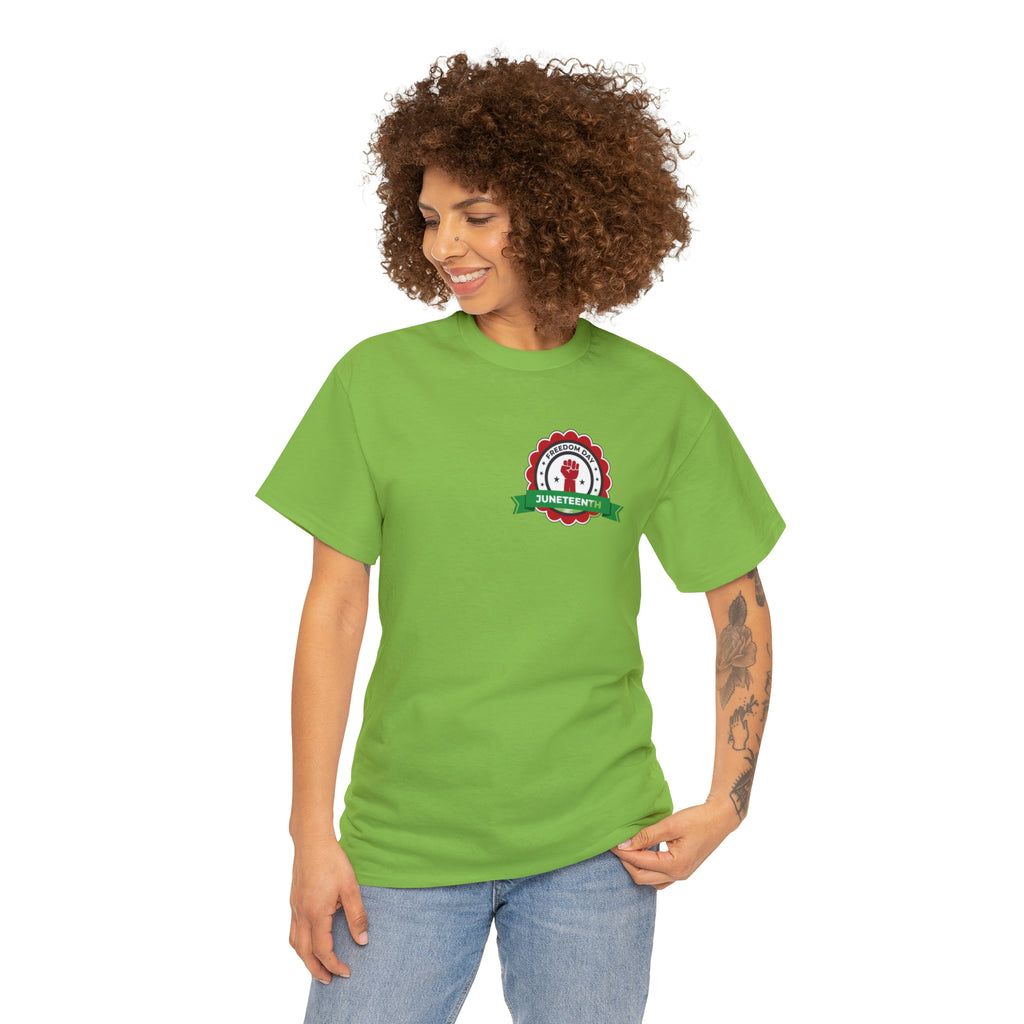 Juneteenth Freedom Day Unisex Heavy Cotton Tee
