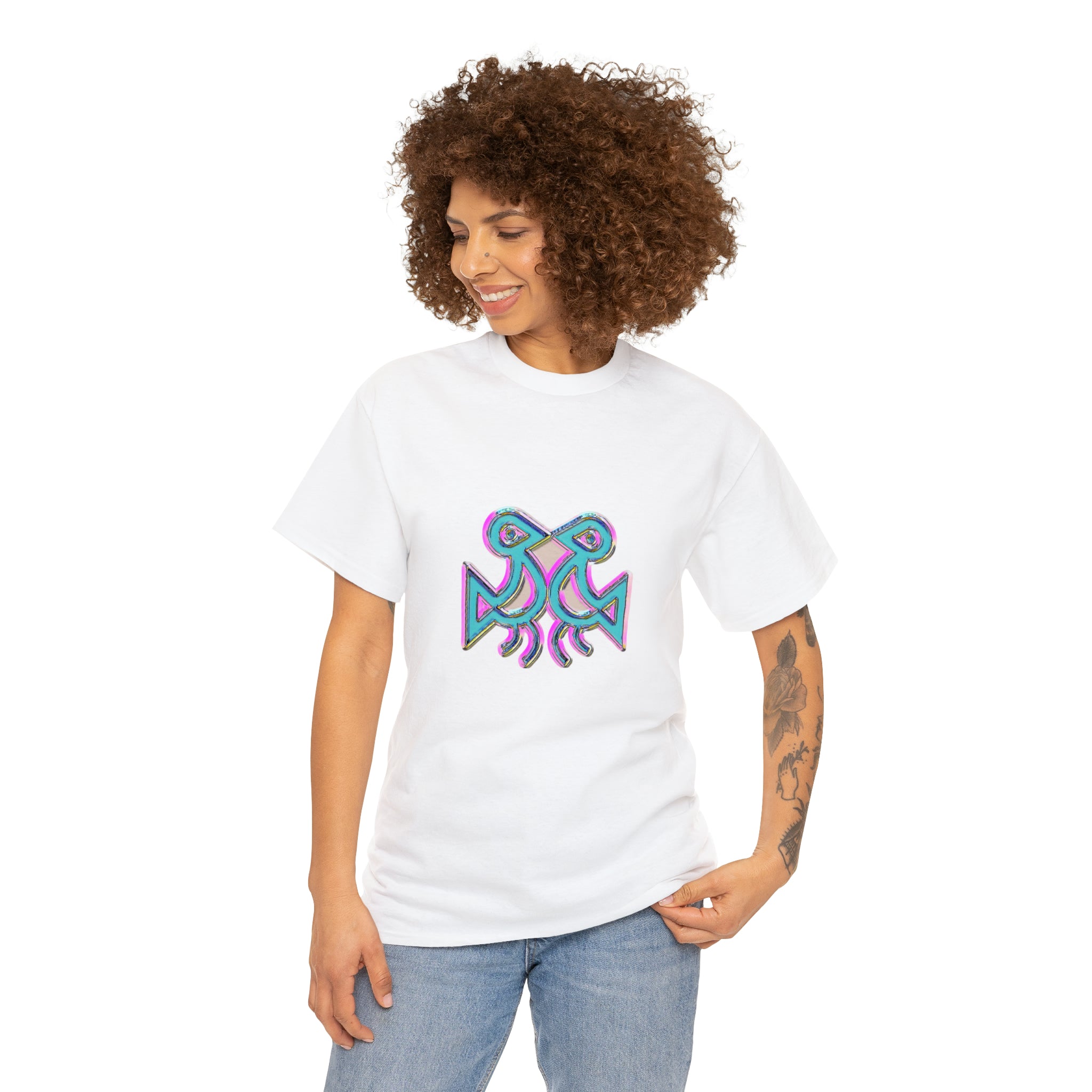 Taino Symbolism Unisex Heavy Cotton Tee