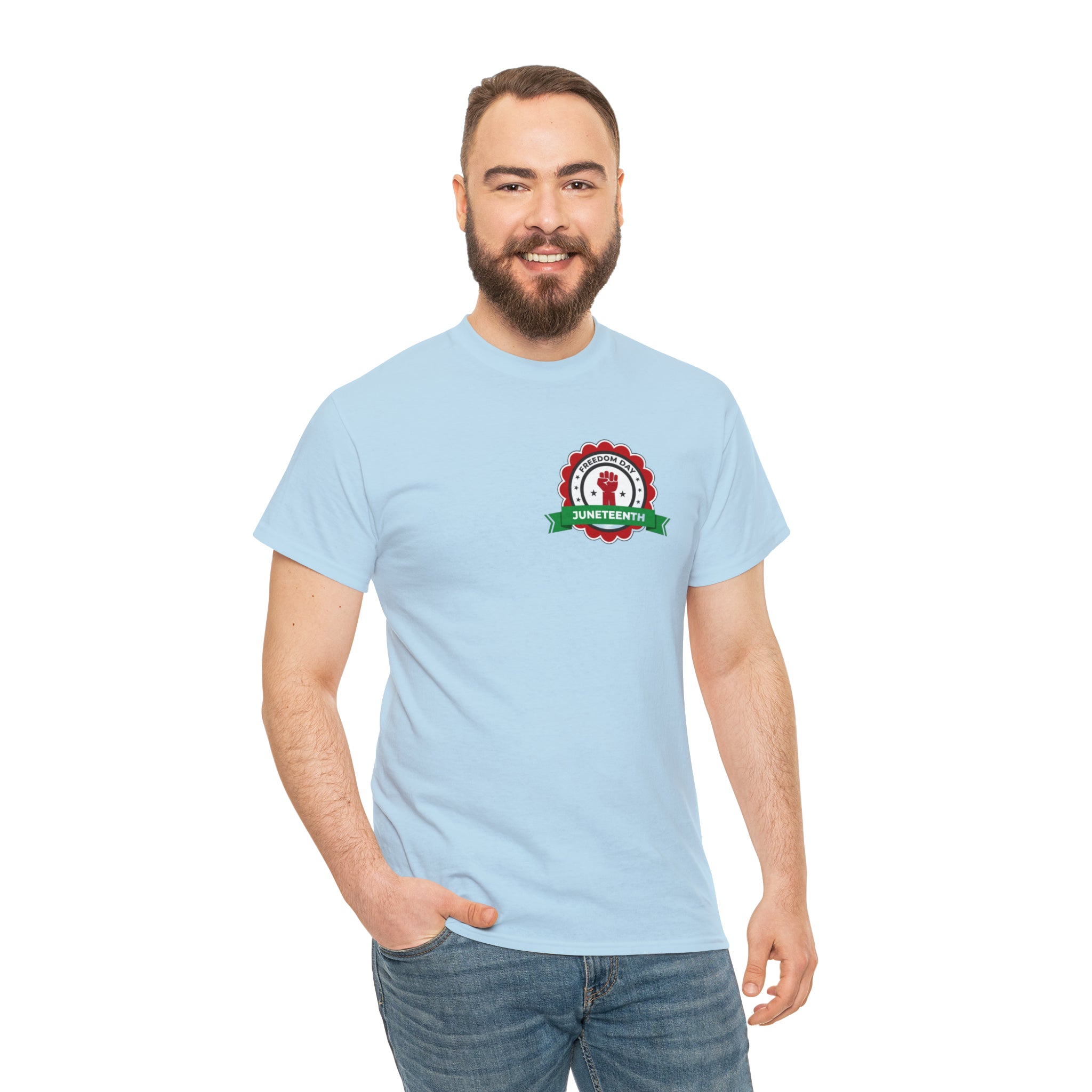Juneteenth Freedom Day Unisex Heavy Cotton Tee