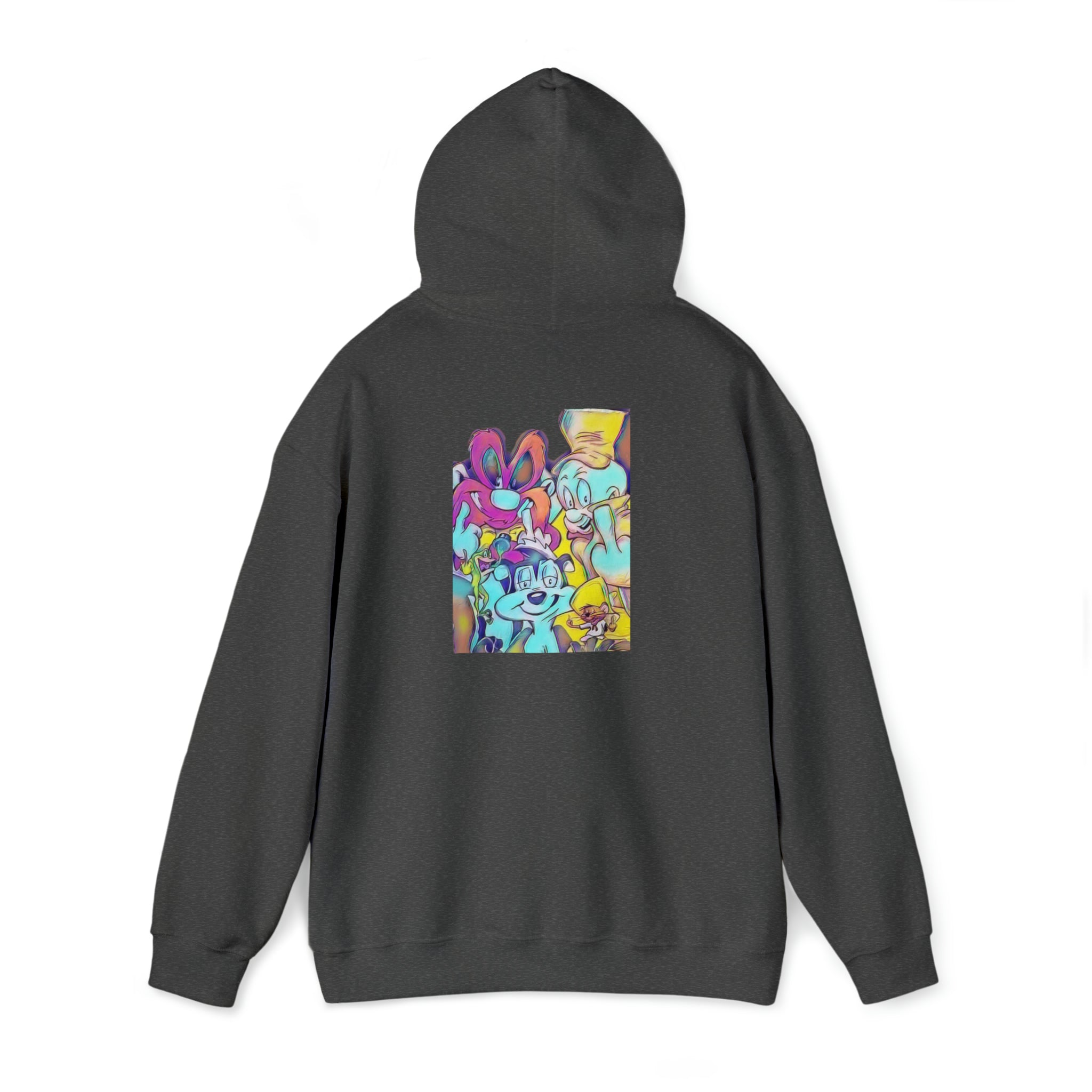 The Five Finger Leaf Unisex Heavy Blend™ Hooded Sweatshirt