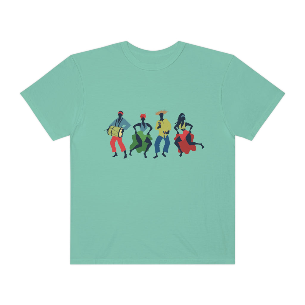 African Dancers Unisex Garment-Dyed T-shirt