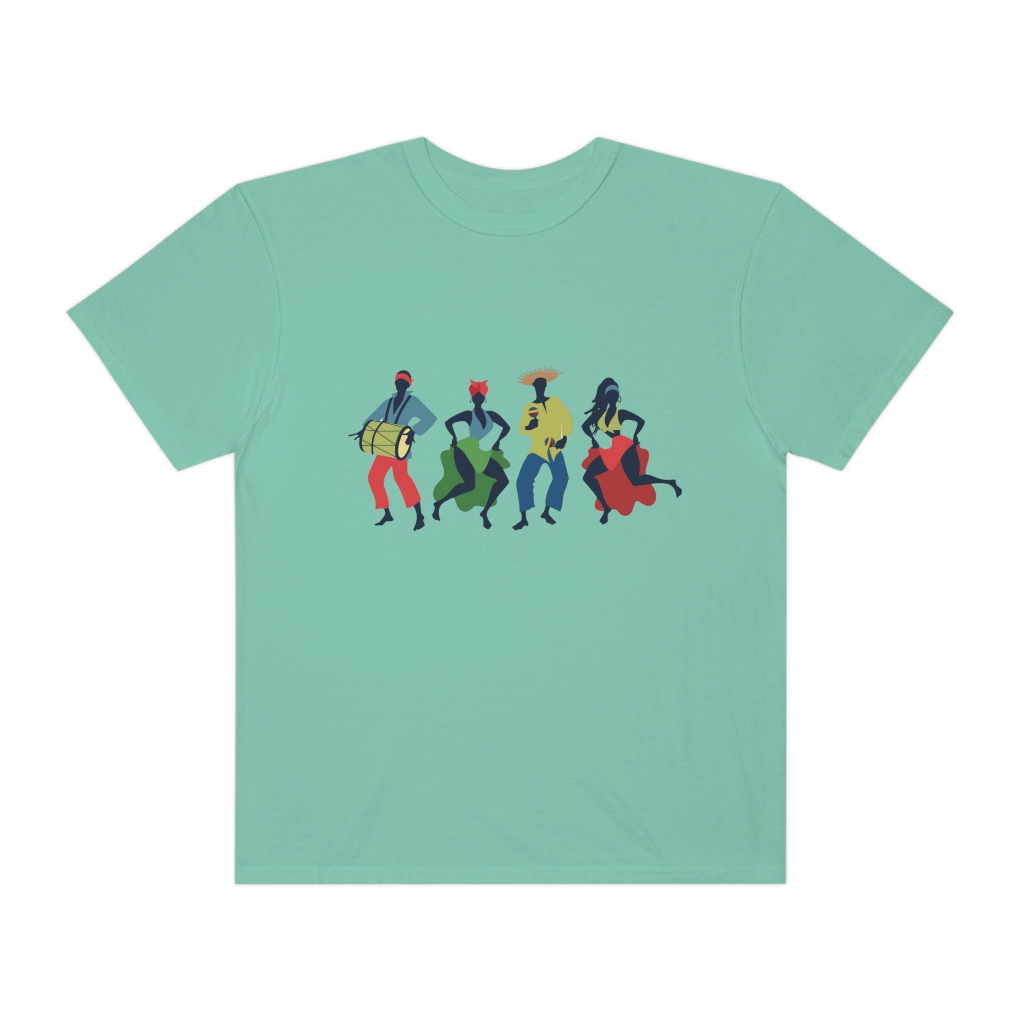 African Dancers Unisex Garment-Dyed T-shirt