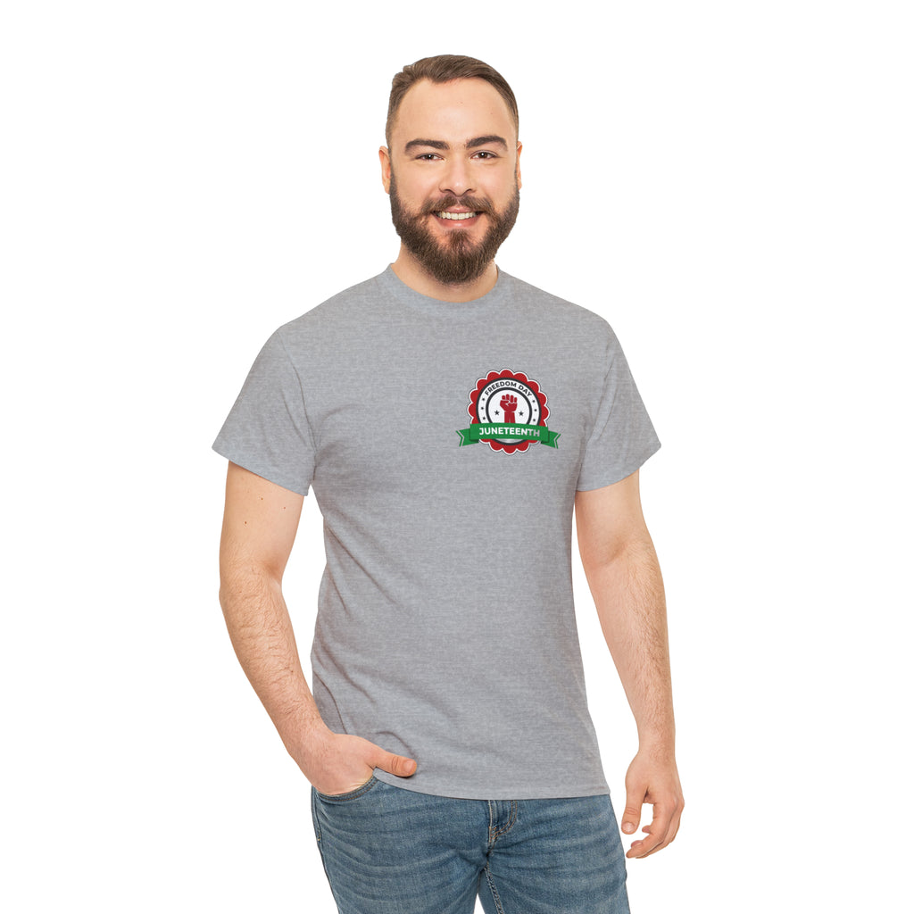 Juneteenth Freedom Day Unisex Heavy Cotton Tee