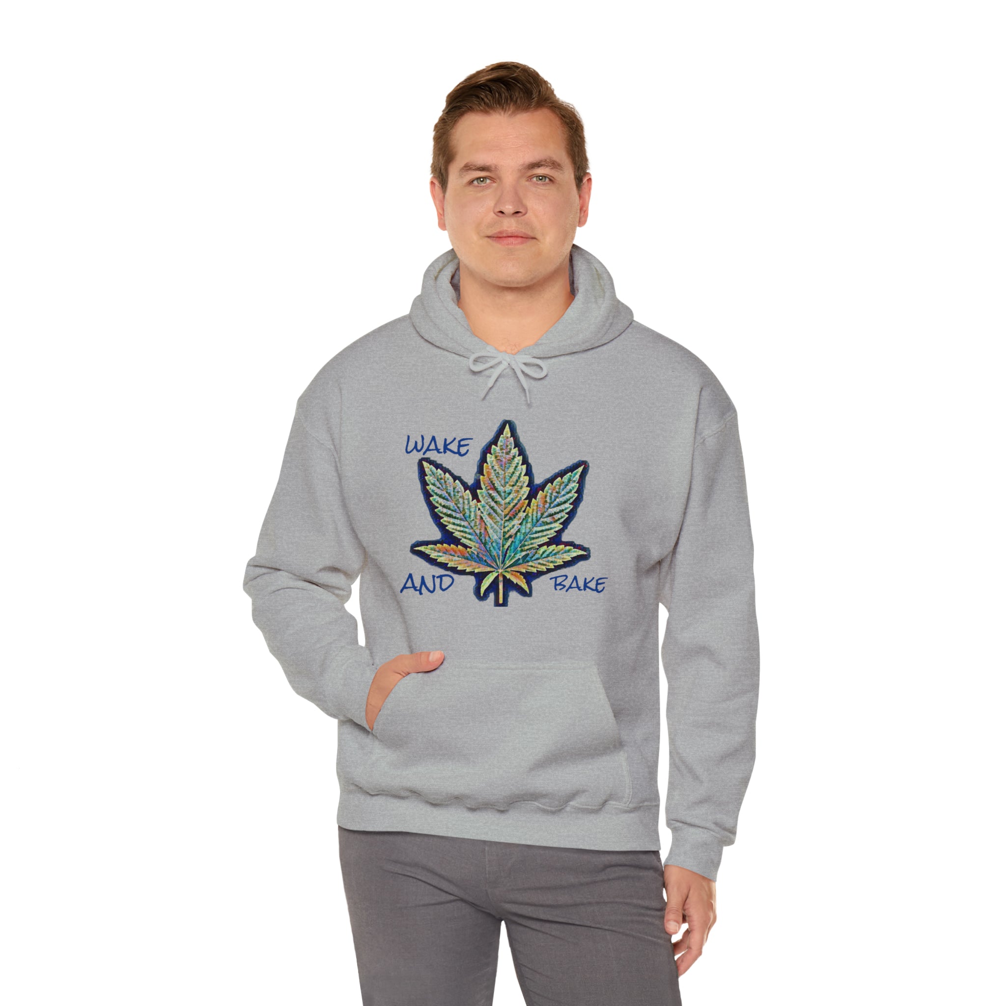 The Five Finger Leaf 2 Unisex Heavy Blend™ Hooded Sweatshirt