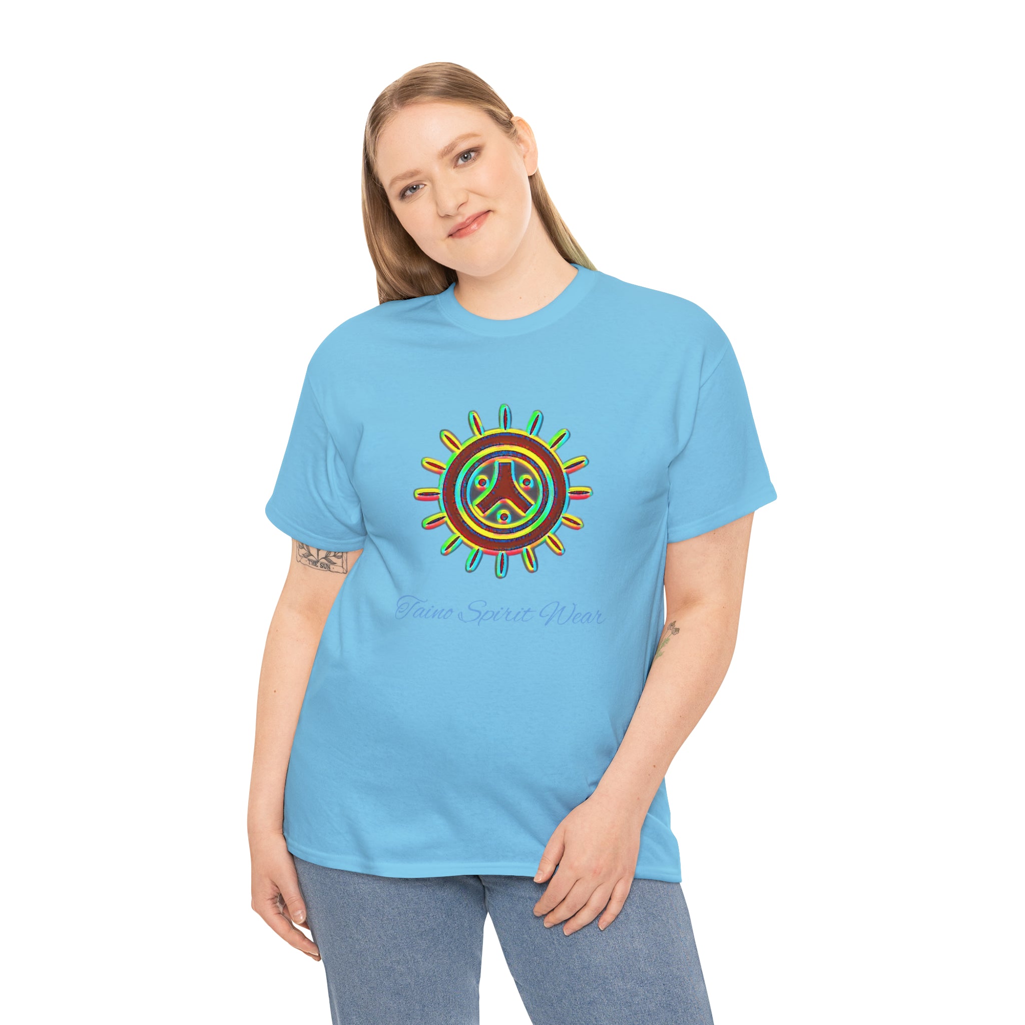 Taino Symbolism Unisex Heavy Cotton Tee