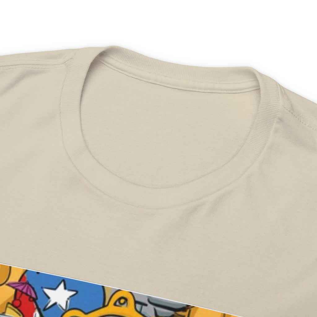 Puerto Rican Heritage Unisex Heavy Cotton Tee