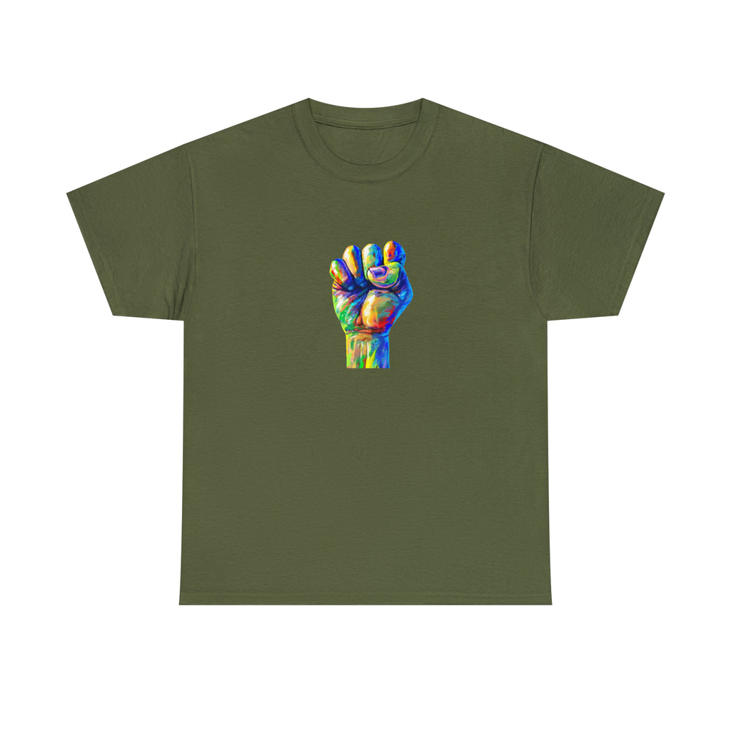 Power to The People Fist Unisex Heavy Cotton Tee