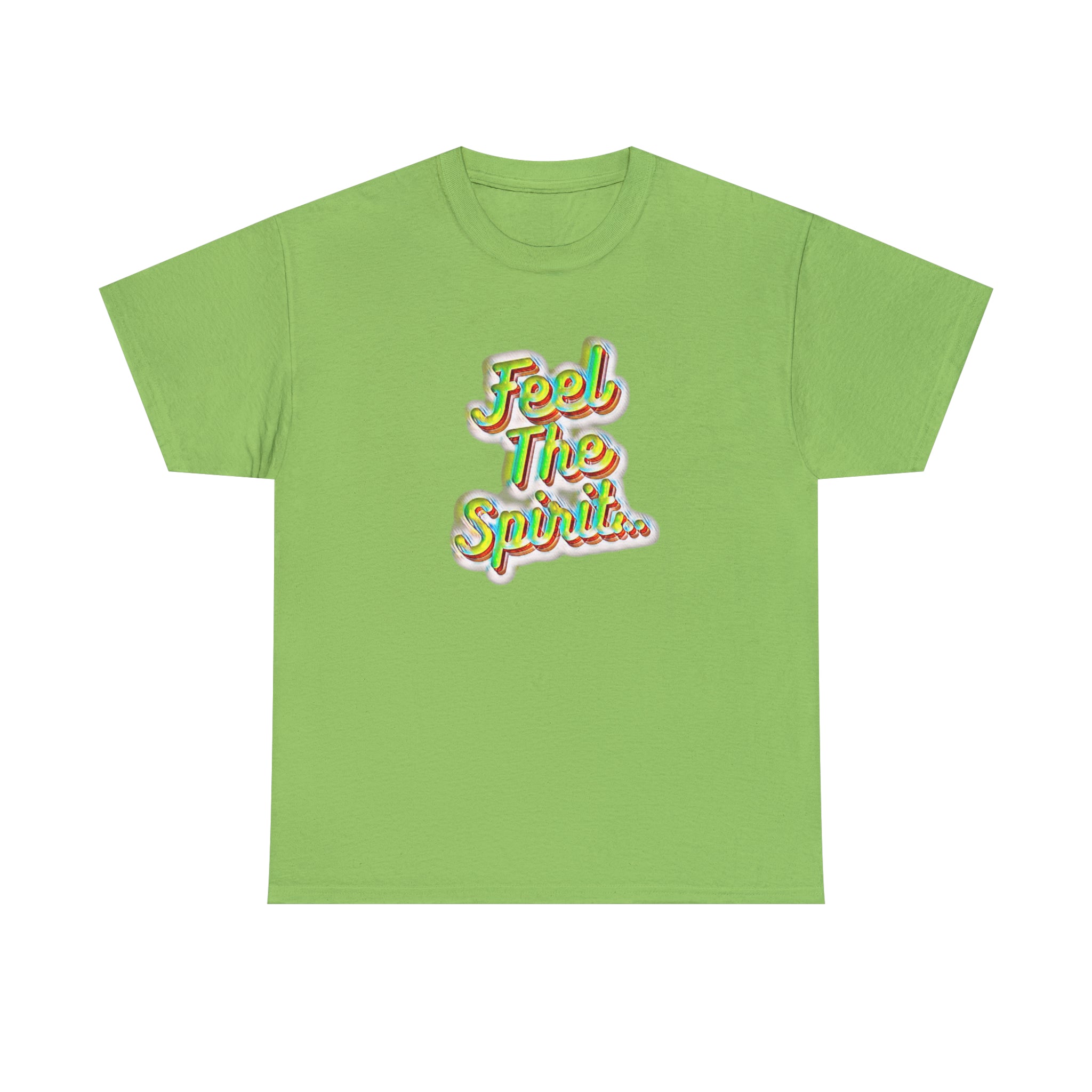 Feel The Spirit Unisex Heavy Cotton Tee