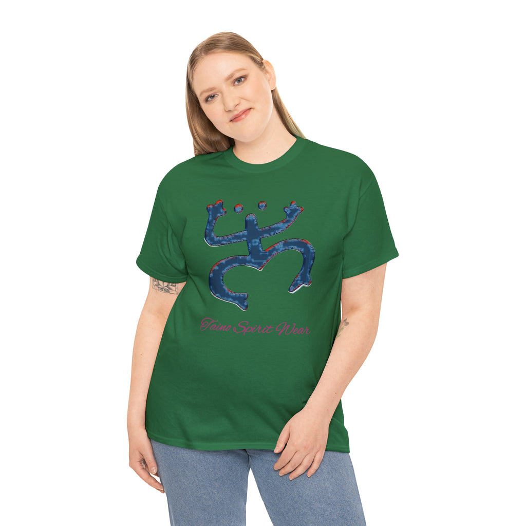 Taino Large Coqui Unisex Heavy Cotton Tee