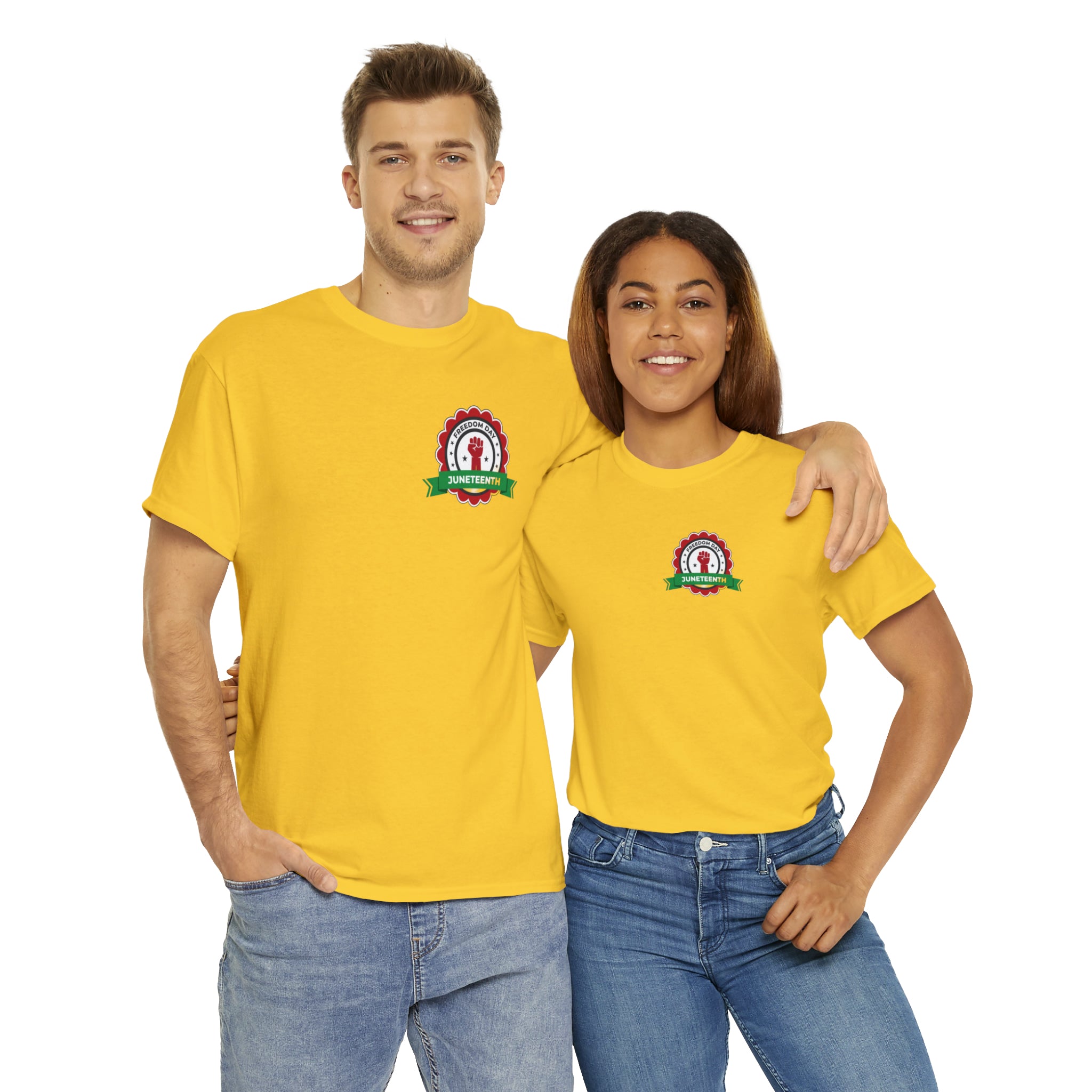 Juneteenth Freedom Day Unisex Heavy Cotton Tee