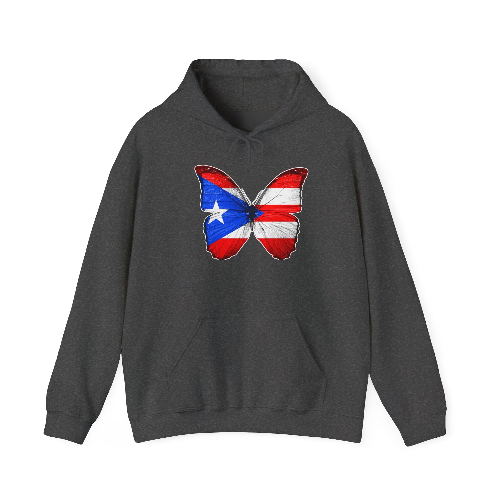 Women's Puerto Rico Flag Butterfly Hoodie
