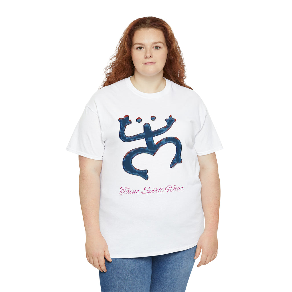 Taino Large Coqui Unisex Heavy Cotton Tee